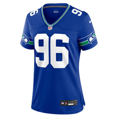 Cortez Kennedy  Women's Throwback Player Game Jersey - Seattle Seahawks Jerseys