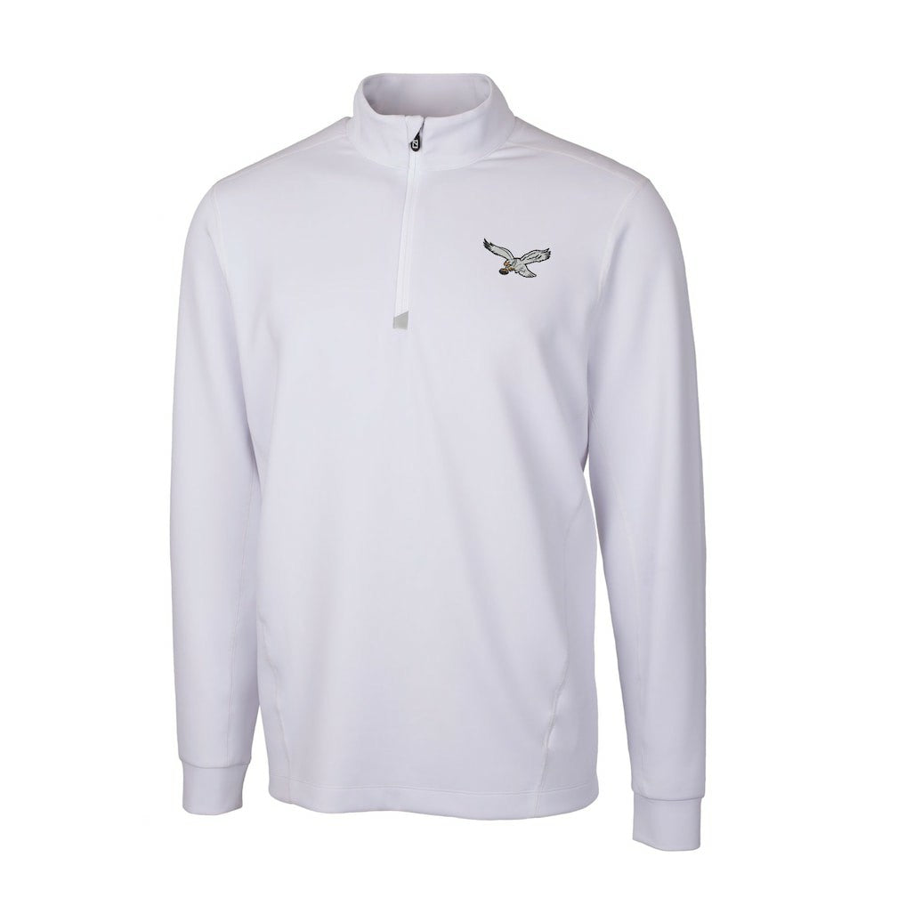 Cutter & Buck Traverse Stretch Quarter-Zip Pullover - Philadelphia Eagles Pullover