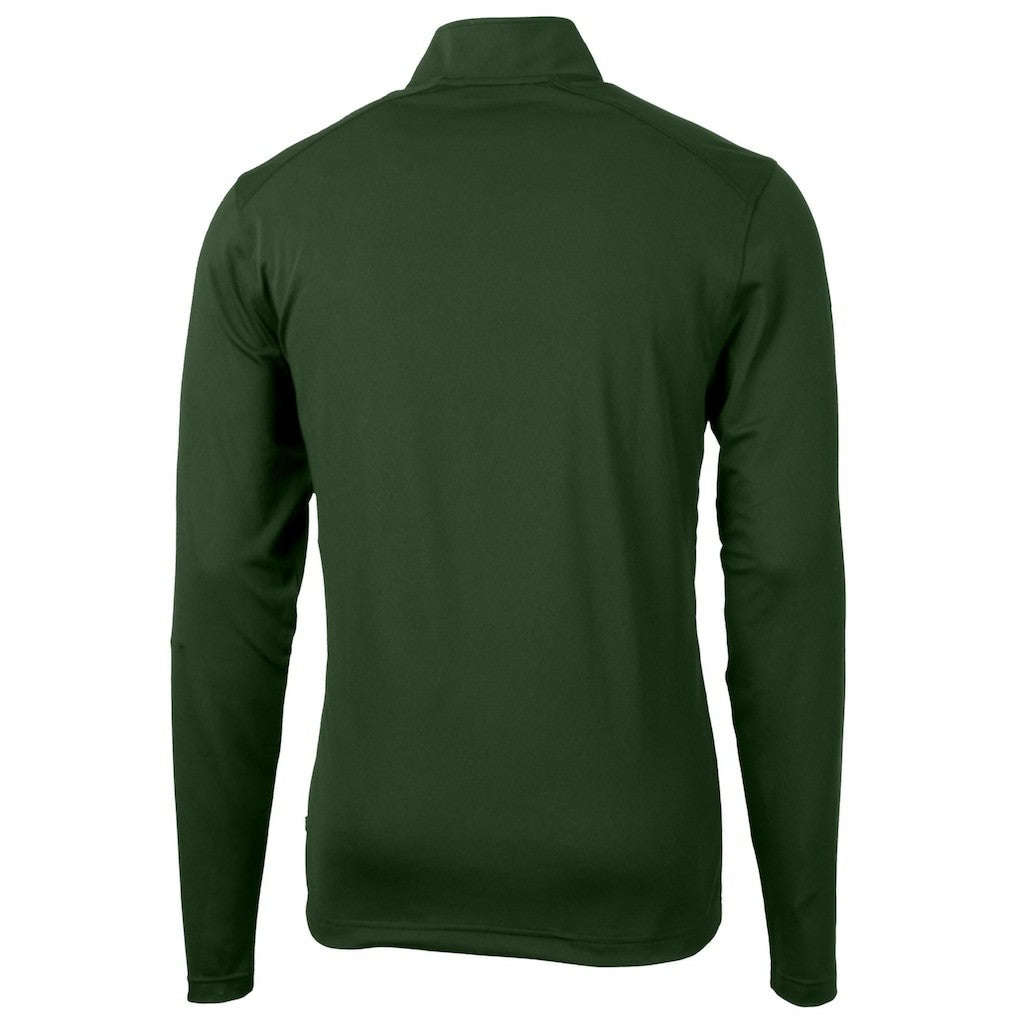 Cutter & Buck Virtue Eco Pique Recycled Quarter-Zip Pullover - Philadelphia Eagles Pullover