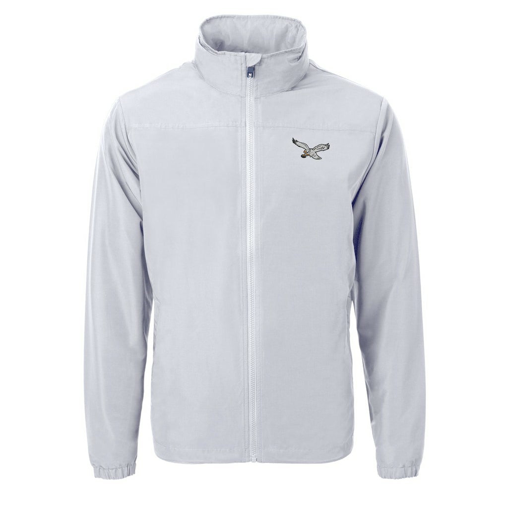 Cutter & Buck Charter Eco Recycled Full-Zip Jacket - Philadelphia Eagles Jackets