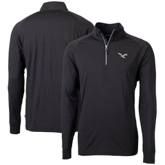 Cutter & Buck Eco Knit Stretch Recycled Quarter-Zip Pullover - Philadelphia Eagles Pullover