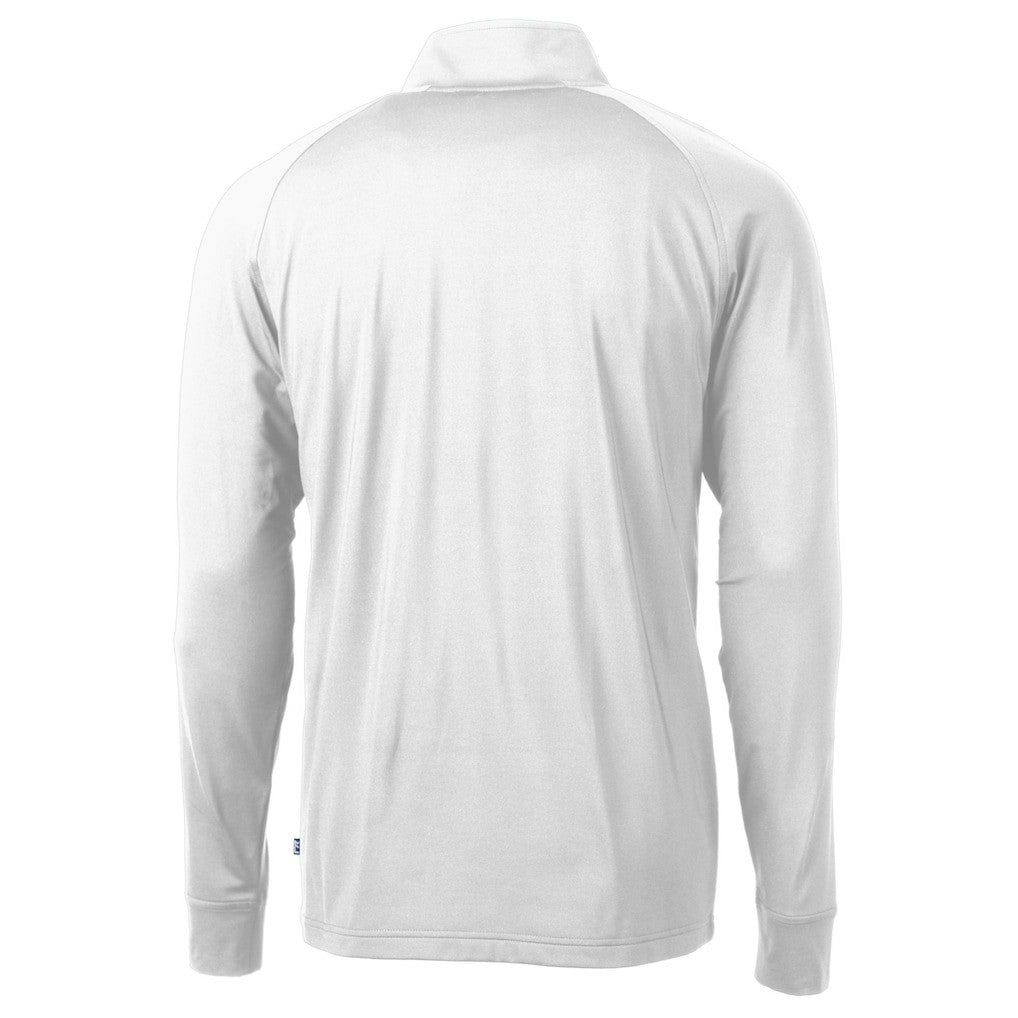 Cutter & Buck Eco Knit Stretch Recycled Quarter-Zip Pullover - Philadelphia Eagles Pullover