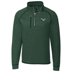 Cutter & Buck Mainsail Sweater-Knit Half-Zip Pullover Jacket - Philadelphia Eagles Pullover