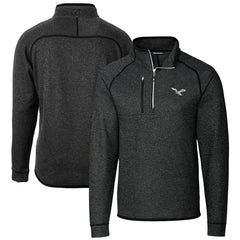 Cutter & Buck Mainsail Sweater-Knit Half-Zip Pullover Jacket - Philadelphia Eagles Pullover