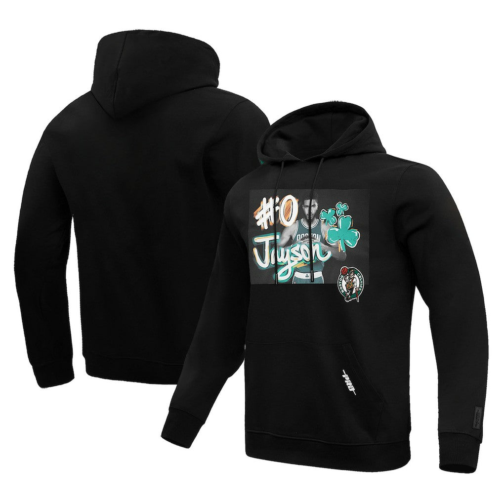Jayson Tatum Boston Celtics Pro Standard Player Yearbook Pullover Hoodie