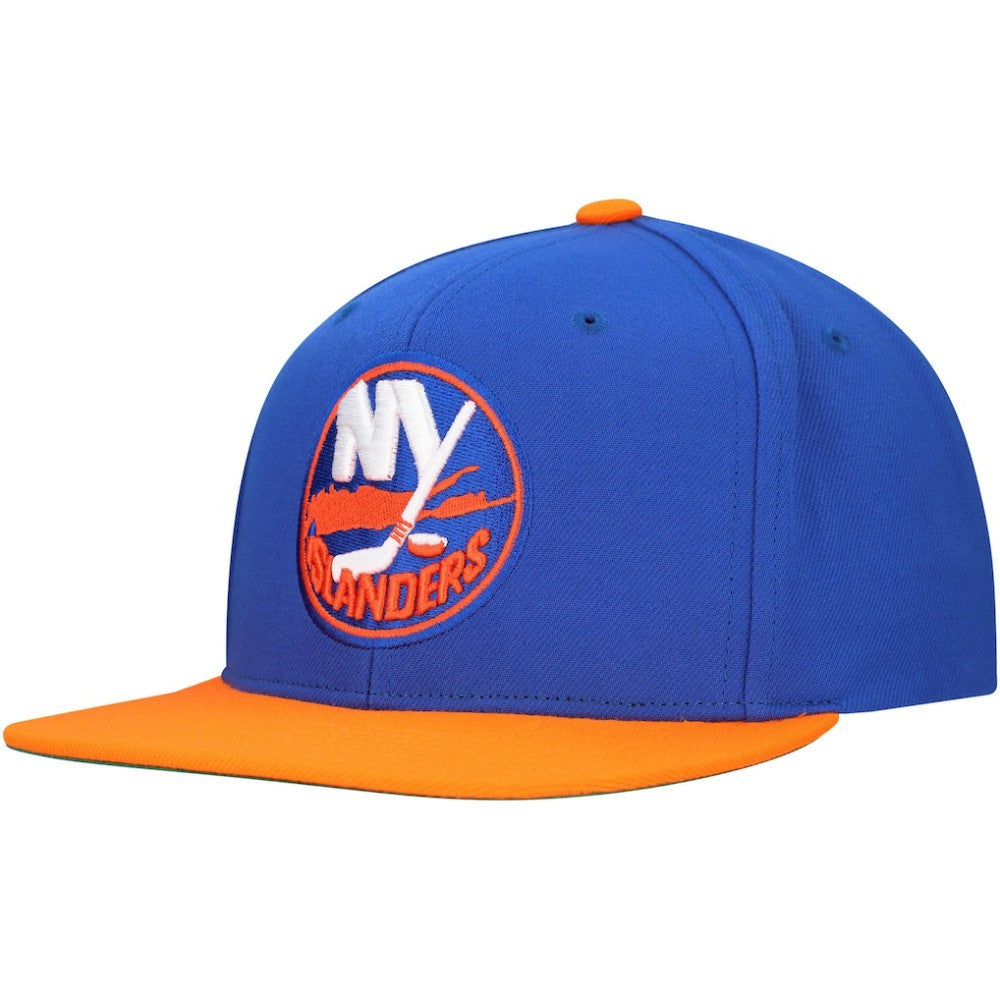 NHL New York Islanders Mitchell & Ness Core Team Ground 2.0 Snapback Hat