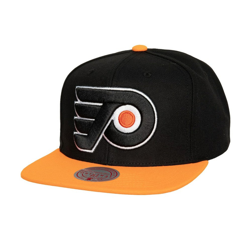 NHL Philadelphia Flyers Mitchell & Ness Core Team Ground 2.0 Snapback Hat