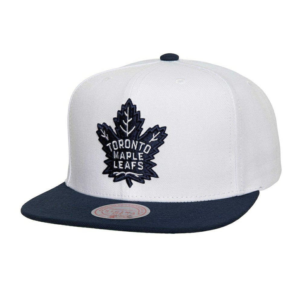 NHL Toronto Maple Leafs Mitchell & Ness Core Team Ground 2.0 Snapback Hat