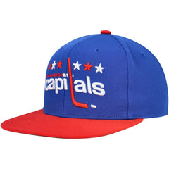 NHL Washington Capitals Mitchell & Ness Core Team Ground 2.0 Snapback Hat