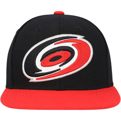 NHL Carolina Hurricanes Mitchell & Ness Core Team Ground 2.0 Snapback Hat