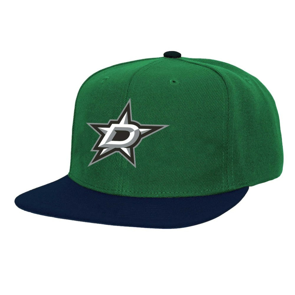 NHL Dallas Stars Mitchell & Ness Core Team Ground 2.0 Snapback Hat