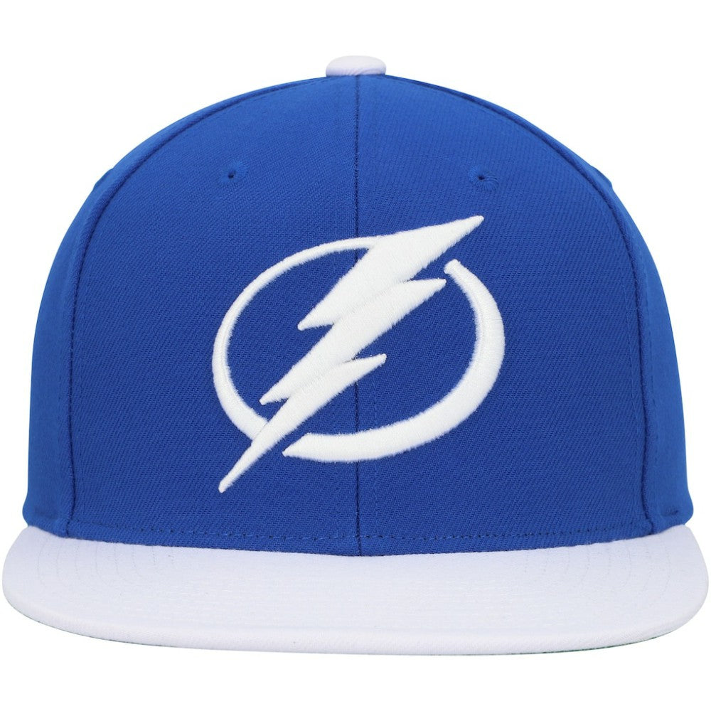 NHL Tampa Bay Lightning Mitchell & Ness Core Team Ground 2.0 Snapback Hat