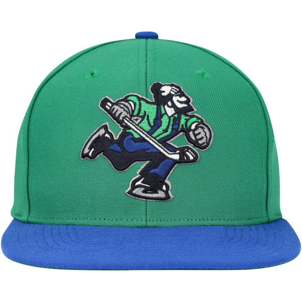 NHL Vancouver Canucks Mitchell & Ness Core Team Ground 2.0 Snapback Hat