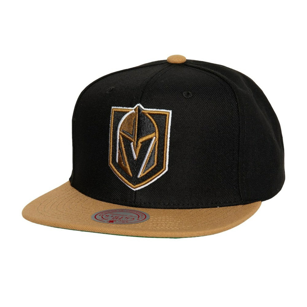NHL Vegas Golden Knights Mitchell & Ness Core Team Ground 2.0 Snapback Hat