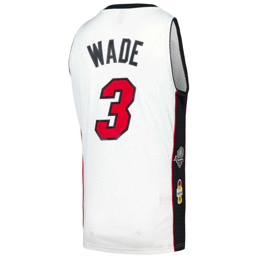 Mitchell & Ness Dwyane Wade Miami Heat Unisex Hall of Fame Class of 2023 Throwback Swingman Jersey