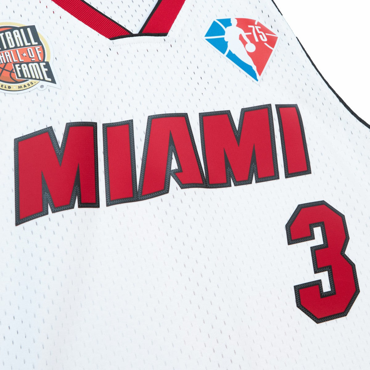 Mitchell & Ness Dwyane Wade Miami Heat Unisex Hall of Fame Class of 2023 Throwback Swingman Jersey