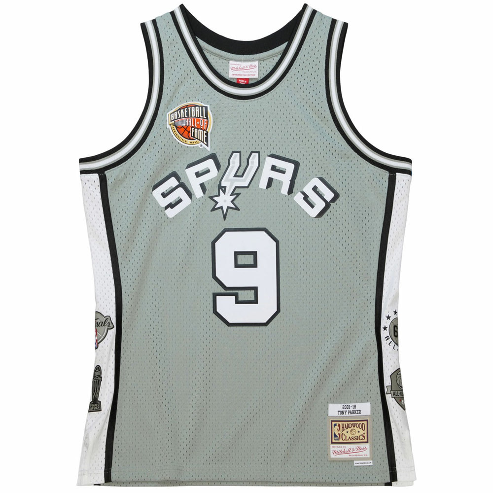 Mitchell & Ness Tony Parker San Antonio Spurs Unisex Hall of Fame Class of 2023 Throwback Swingman Jersey