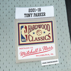 Mitchell & Ness Tony Parker San Antonio Spurs Unisex Hall of Fame Class of 2023 Throwback Swingman Jersey