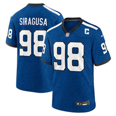 Tony Siragusa  Retired Player Alternate Game Jersey - Indianapolis Colts Jerseys