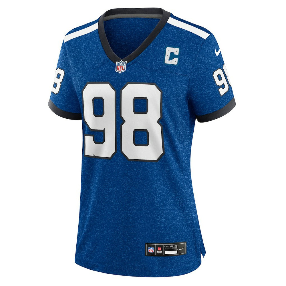 Tony Siragusa  Women's Indiana Nights Alternate Game Jersey - Indianapolis Colts Jerseys