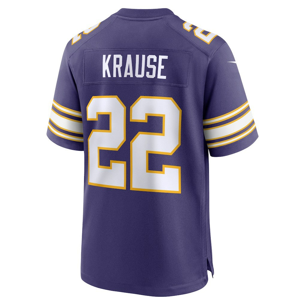 Paul Krause  Retired Player Alternate Game Jersey - Minnesota Vikings Jerseys
