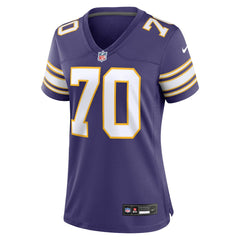Jim Marshall  Women's Classic Retired Player Jersey - Minnesota Vikings Jerseys