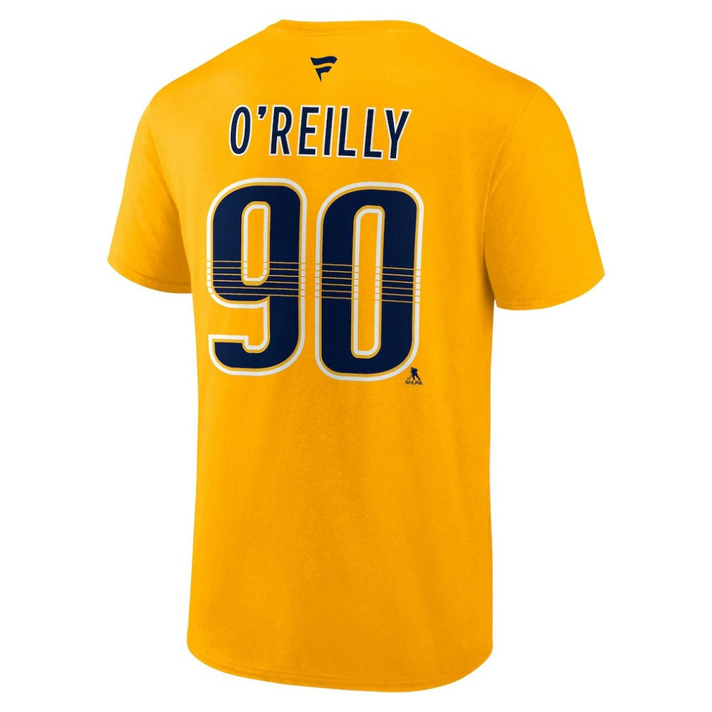 NHL Ryan O'Reilly Nashville Predators Fanatics Authentic Stack Name & Number T-Shirt