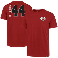 Red Elly De La Cruz Cincinnati Reds '47 Name & Number T-Shirt