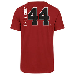 Red Elly De La Cruz Cincinnati Reds '47 Name & Number T-Shirt