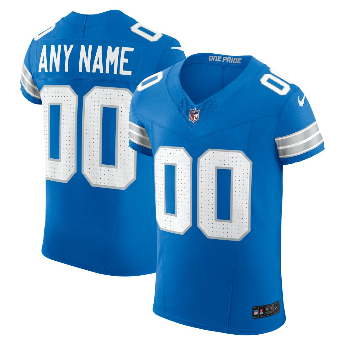 Team Vapor F.U.S.E. Elite Custom Jersey - Detroit Lions Jerseys