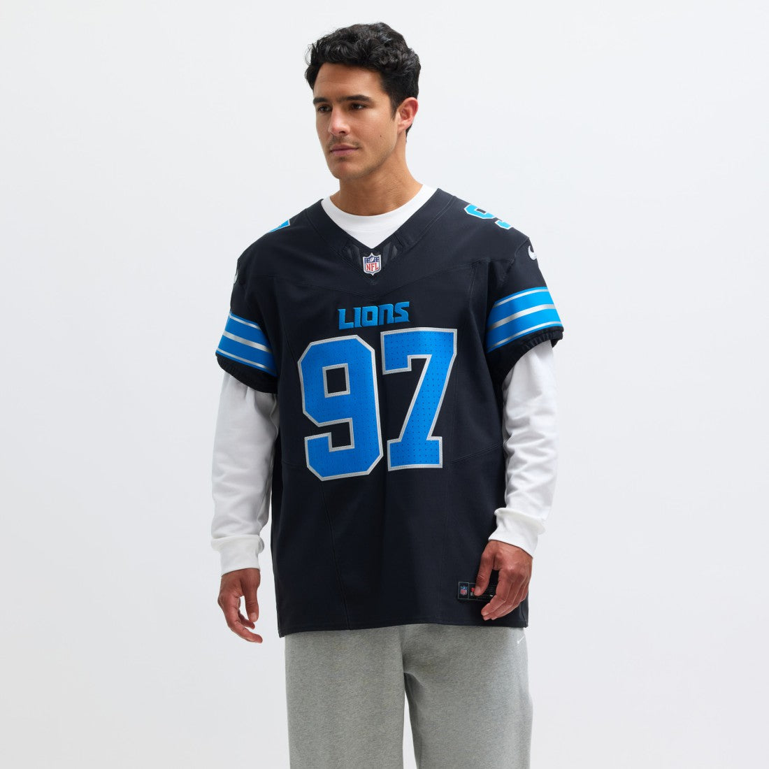 Aidan Hutchinson  Alternate Vapor F.U.S.E. Elite Jersey - Detroit Lions Jerseys