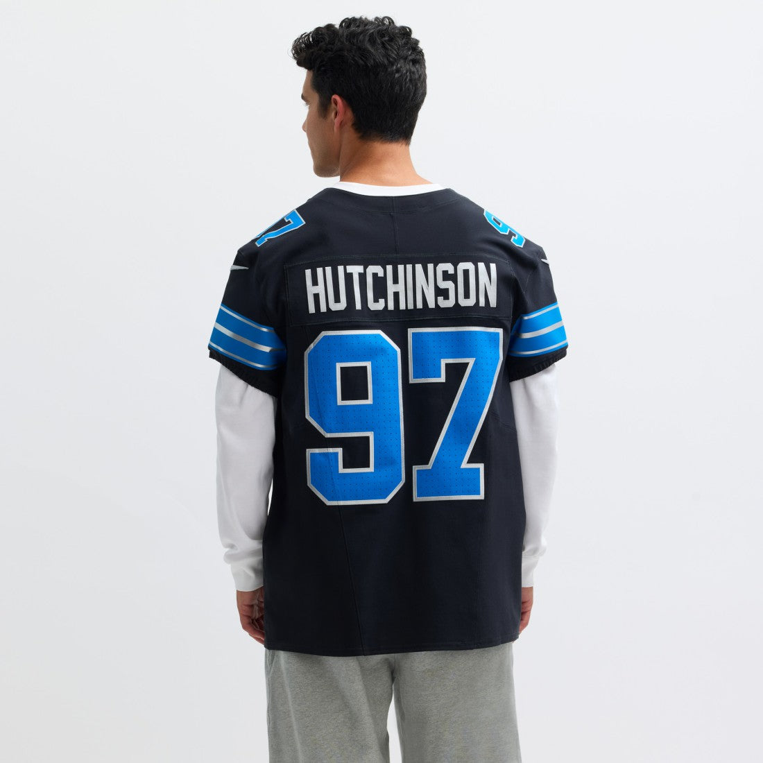Aidan Hutchinson  Alternate Vapor F.U.S.E. Elite Jersey - Detroit Lions Jerseys