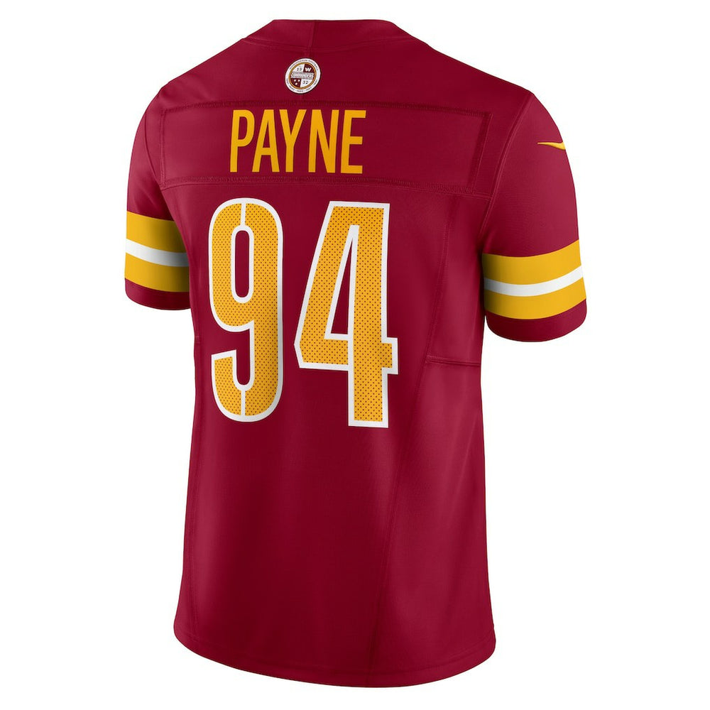 Daron Payne  Vapor F.U.S.E. Limited Jersey - Washington Commanders Jerseys