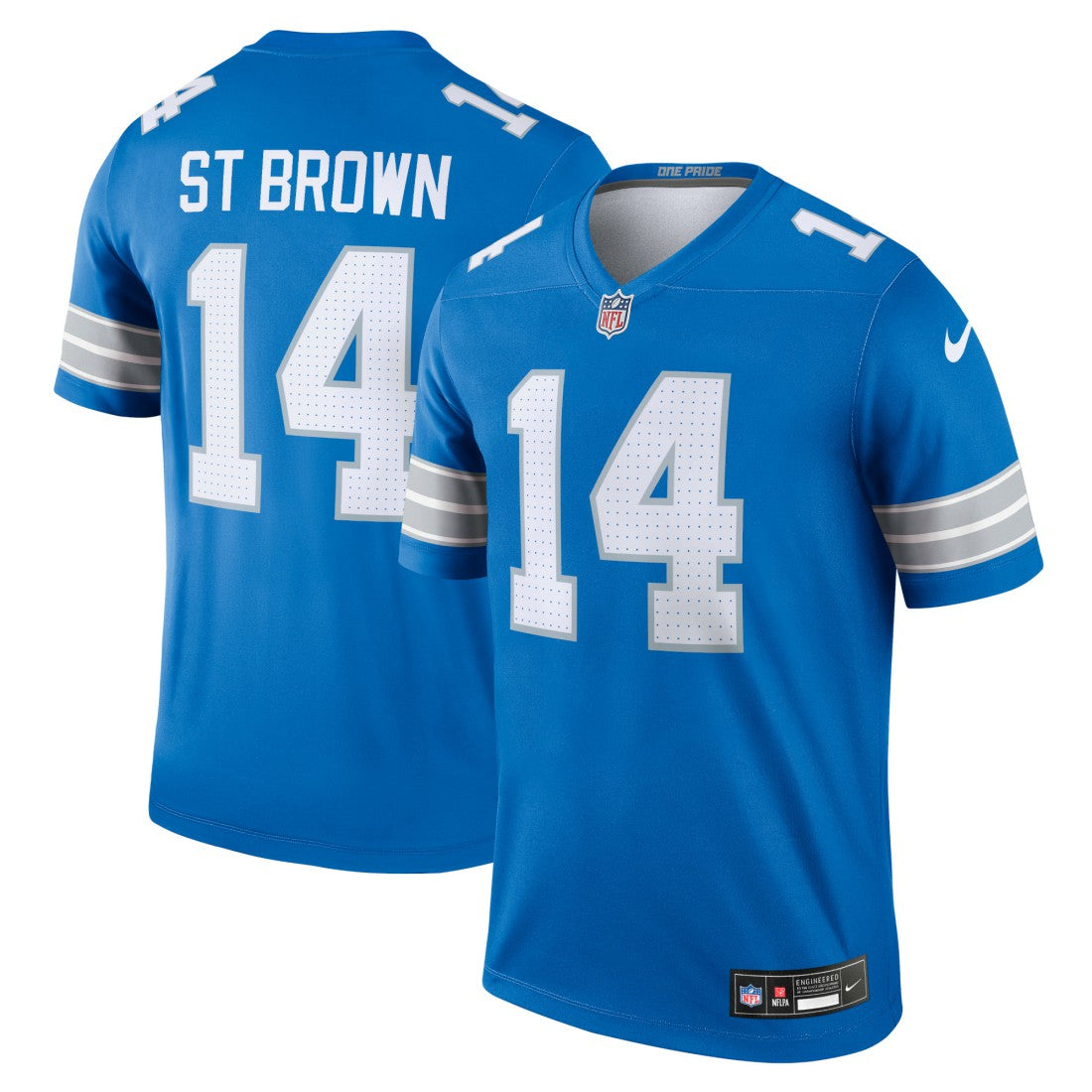 Amon-Ra St. Brown  Legend Player Performance Top - Detroit Lions Tops