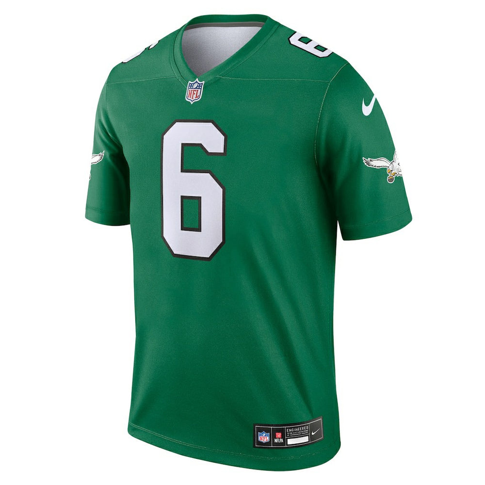 DeVonta Smith  Legend Player Performance Top - Philadelphia Eagles Tops
