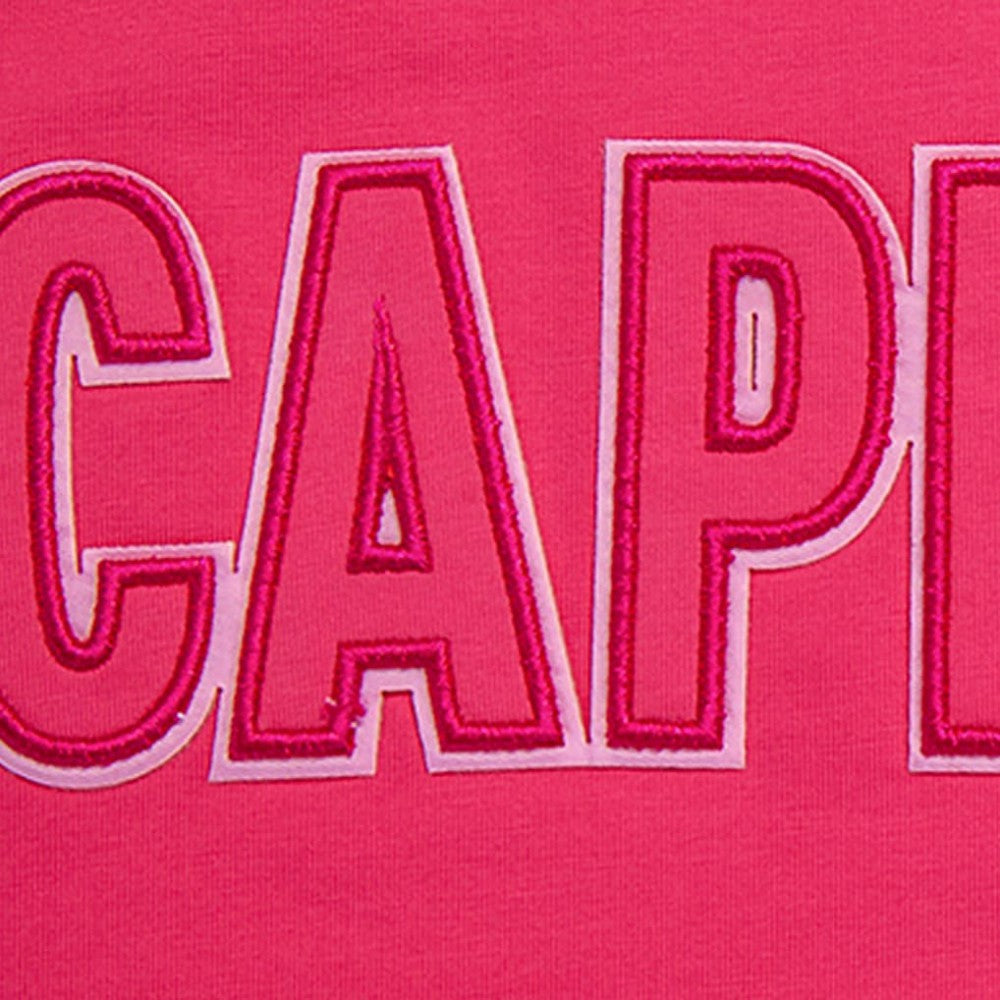 NHL Washington Capitals Pro Standard Women's Triple Pink Cropped Boxy T-Shirt