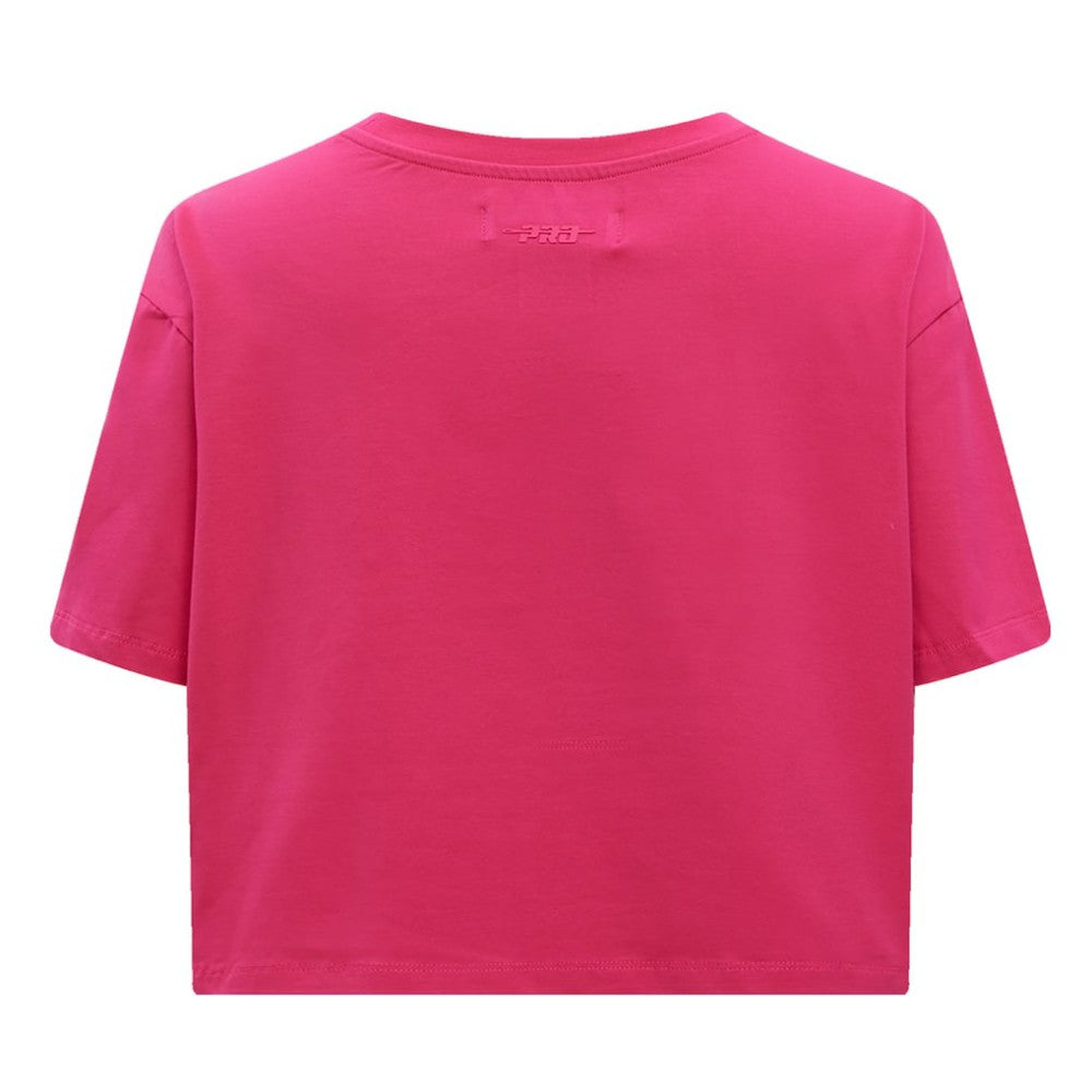 NHL Tampa Bay Lightning Pro Standard Women's Triple Pink Cropped Boxy T-Shirt