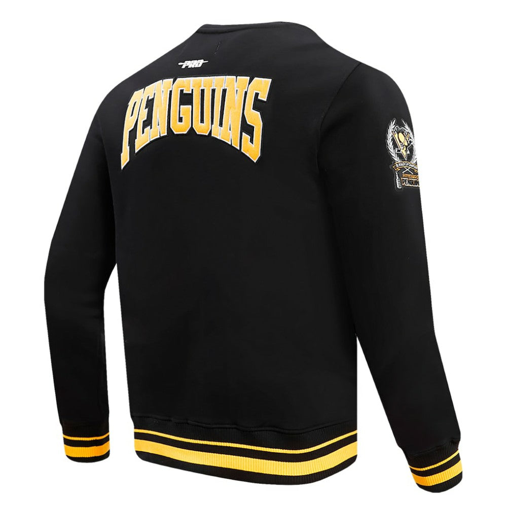 NHL Pittsburgh Penguins Pro Standard Crest Emblem Pullover Sweatshirt