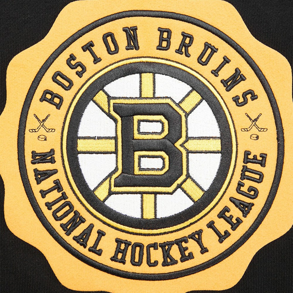 NHL Boston Bruins Pro Standard Crest Emblem Pullover Sweatshirt