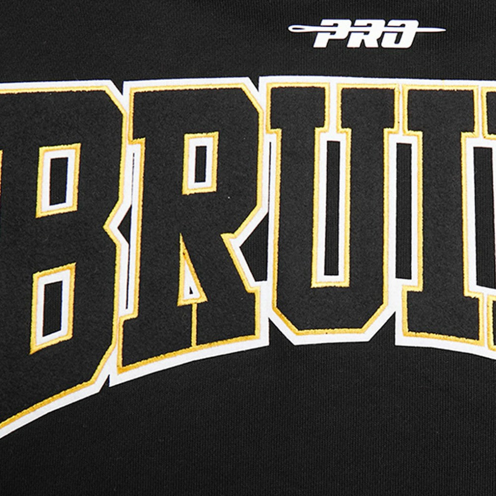 NHL Boston Bruins Pro Standard Crest Emblem Pullover Sweatshirt