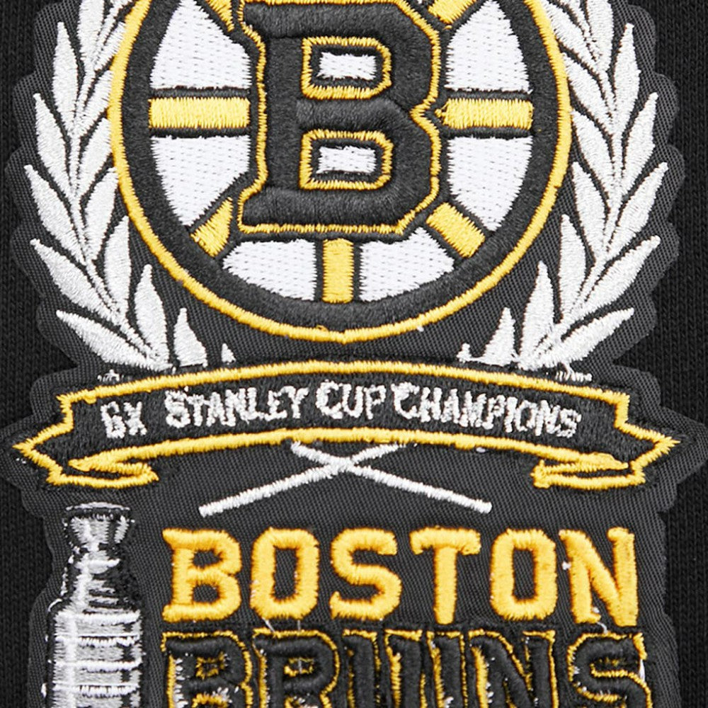 NHL Boston Bruins Pro Standard Crest Emblem Pullover Sweatshirt