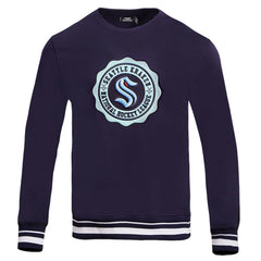 NHL Seattle Kraken Pro Standard Crest Emblem Pullover Sweatshirt