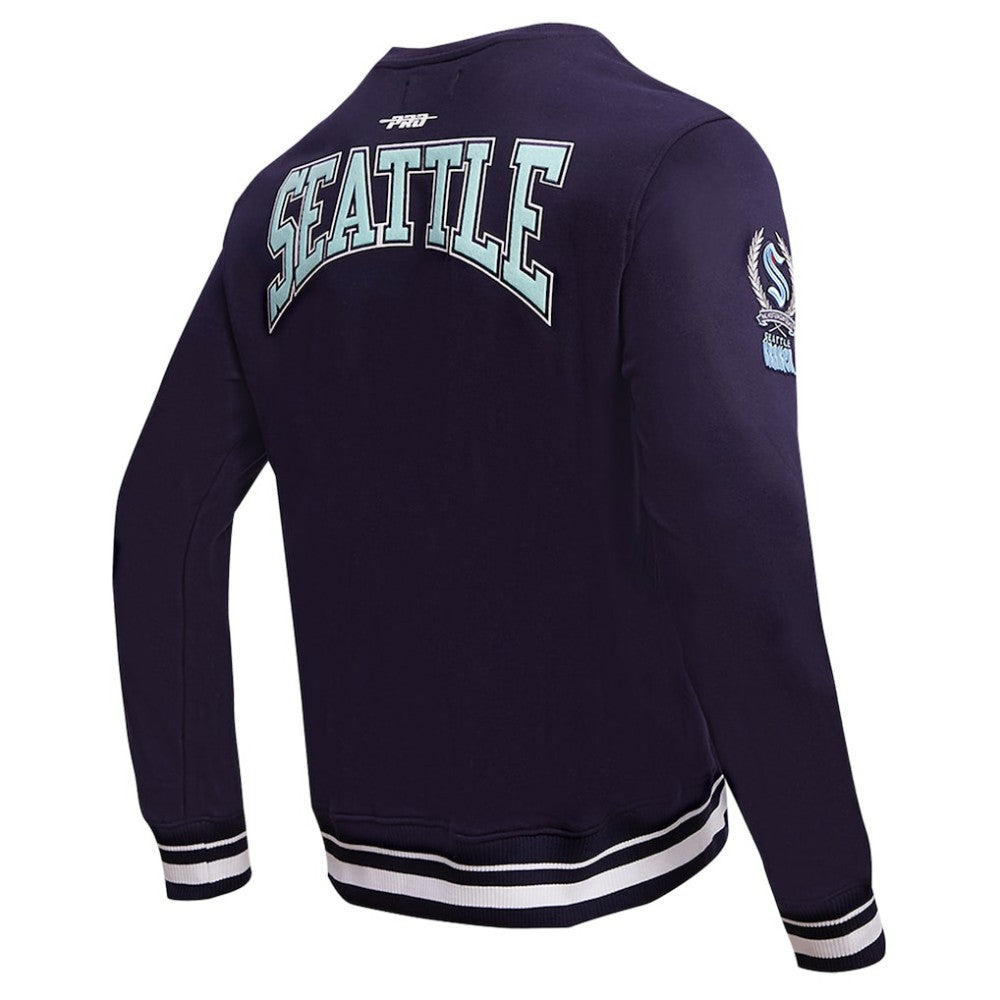 NHL Seattle Kraken Pro Standard Crest Emblem Pullover Sweatshirt
