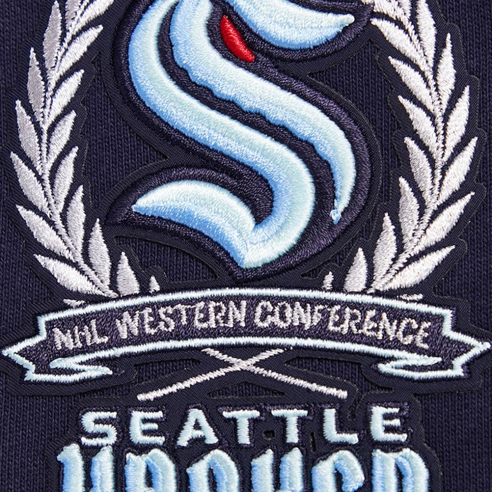 NHL Seattle Kraken Pro Standard Crest Emblem Pullover Sweatshirt