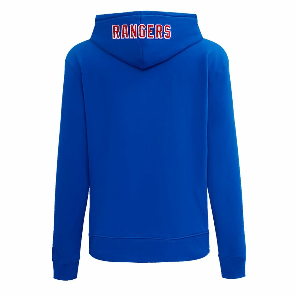 NHL New York Rangers Pro Standard Women's Classic Chenille Pullover Hoodie