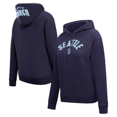 NHL Seattle Kraken Pro Standard Women's Classic Chenille Pullover Hoodie