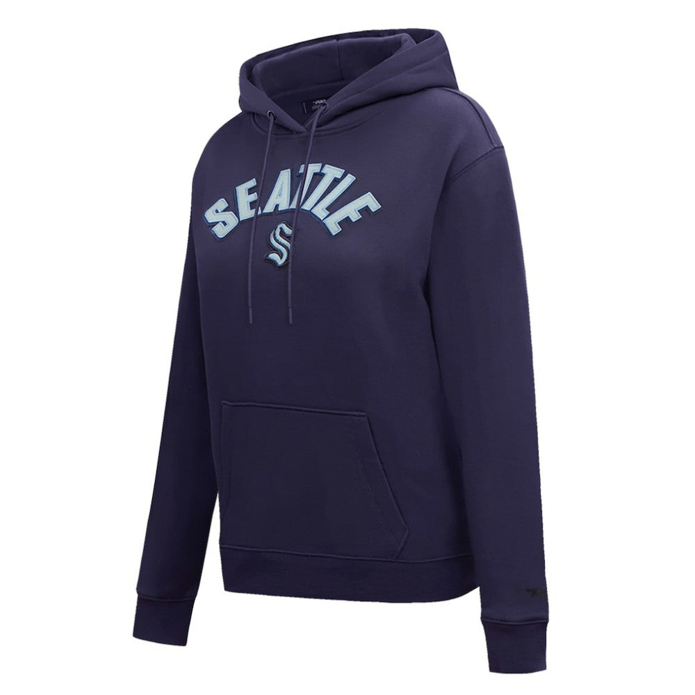 NHL Seattle Kraken Pro Standard Women's Classic Chenille Pullover Hoodie