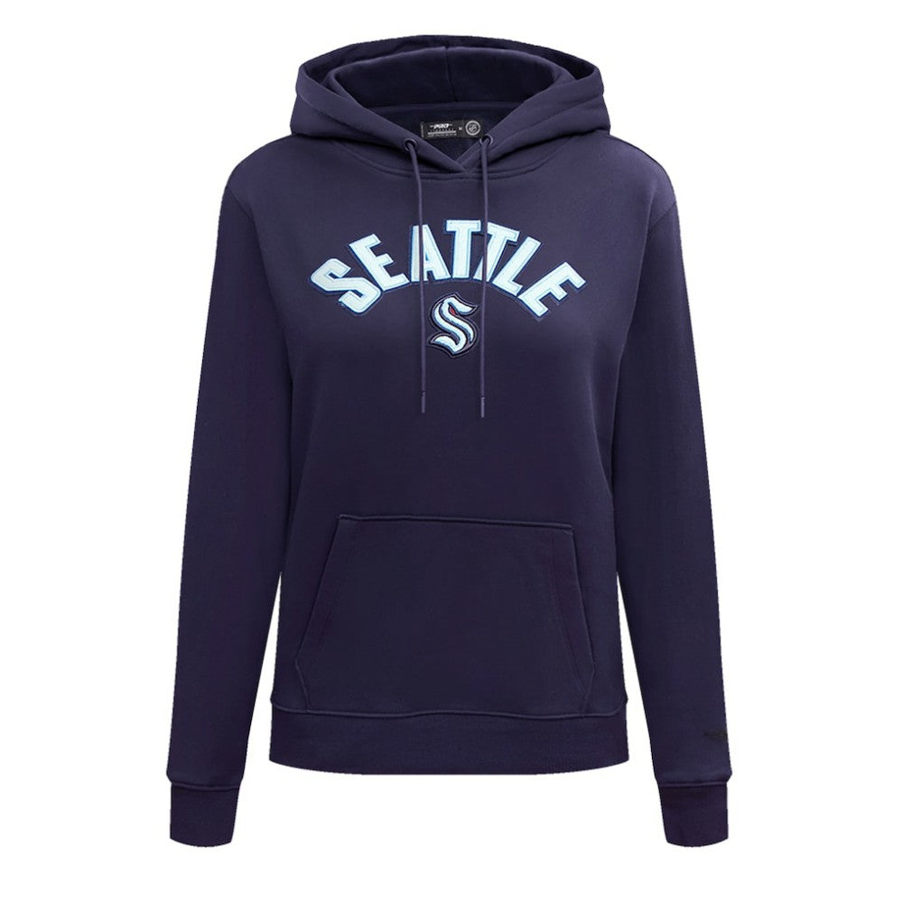 NHL Seattle Kraken Pro Standard Women's Classic Chenille Pullover Hoodie