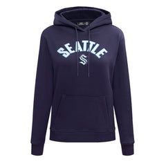 NHL Seattle Kraken Pro Standard Women's Classic Chenille Pullover Hoodie
