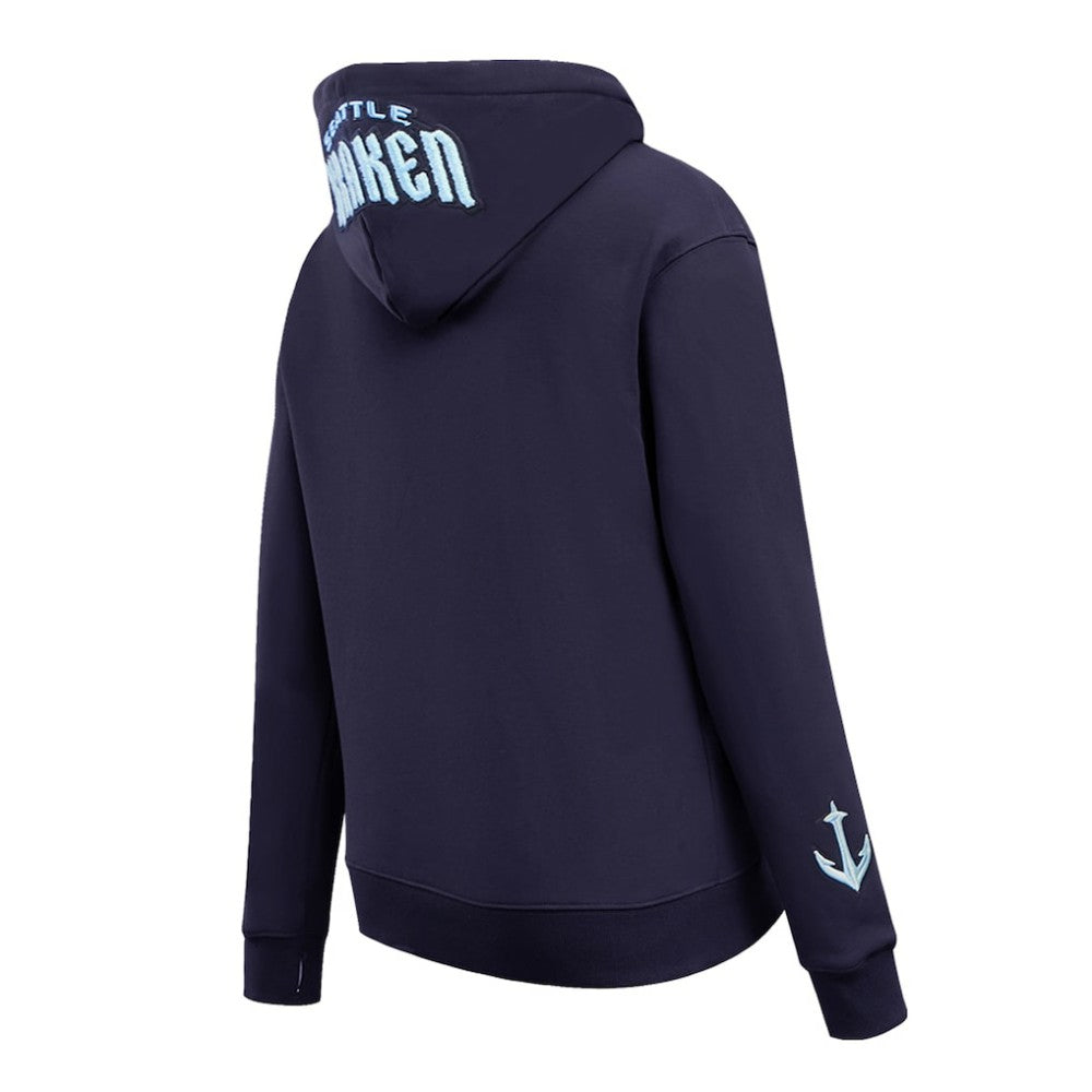 NHL Seattle Kraken Pro Standard Women's Classic Chenille Pullover Hoodie